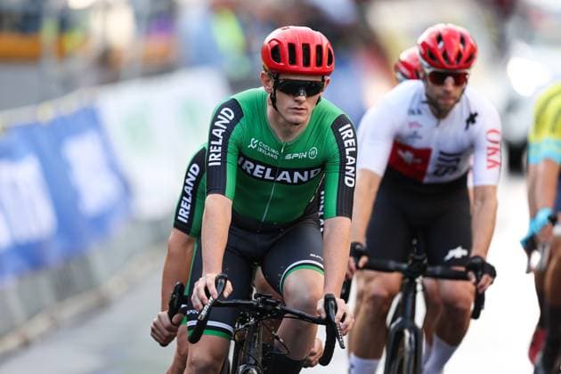 2025 UCI Para-cycling Road World Championships Picture by John Clifton SWpix.com - 31 08 2025 - Cycling - 2025 UCI Para-cycling Road World Championships - Ronse, Flanders, Belgium - Men B Road Race - Damien Vereker piloted by Mitchell McLaughlin (Ireland) Copyright: x xSWpix.comx(t axPhotographyxHubxLtd)xJohnxClifton SWpix.comx SWP-3069-1477