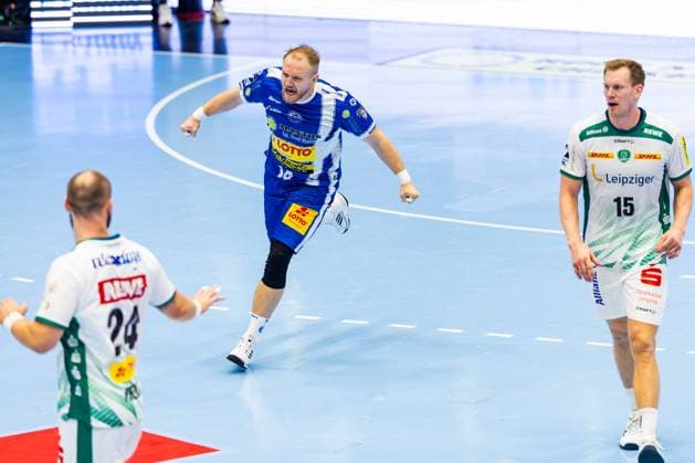 30 08 2025, GER, Handball, Men, Season 25 26, Daikin 1 Bl, 1 Matchday ThSV Eisenach SC DHfK Leipzig Peter Walz ThSV Eisenach,14 99817 Eisenach Werner Assmann Halle Am Sportp Thueringen Germany