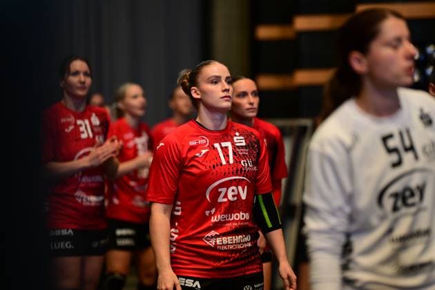 Handball I Women I Season 2025 2026 I 1 HBF I 1 Matchday I VfL Oldenburg BSV Sachsen Zwickau I 30 08 2025 Charlotte Kähr 17, BSV Sachsen Zwickau Oldenburg EWE Arena Niedersachsen Germany Copyright: xLobeca FelixxSchlikisx