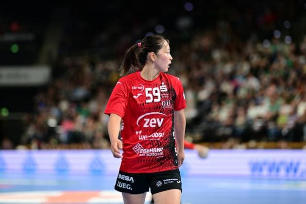 Handball I Women I Season 2025 2026 I 1 HBF I 1 Matchday I VfL Oldenburg BSV Sachsen Zwickau I 30 08 2025 Kaho Nakayama 59, BSV Sachsen Zwickau Oldenburg EWE Arena Niedersachsen Germany Copyright: xLobeca FelixxSchlikisx