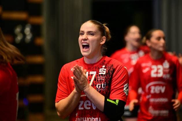 Handball I Women I Season 2025 2026 I 1 HBF I 1 Matchday I VfL Oldenburg BSV Sachsen Zwickau I 30 08 2025 Charlotte Kähr 17, BSV Sachsen Zwickau Oldenburg EWE Arena Niedersachsen Germany Copyright: xLobeca FelixxSchlikisx