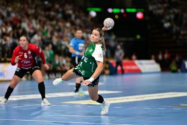 Handball I Women I Season 2025 2026 I 1 HBF I 1 Matchday I VfL Oldenburg BSV Sachsen Zwickau I 30 08 2025 Joanna Granicka 21, VfL Oldenburg Oldenburg EWE Arena Niedersachsen Germany Copyright: xLobeca FelixxSchlikisx