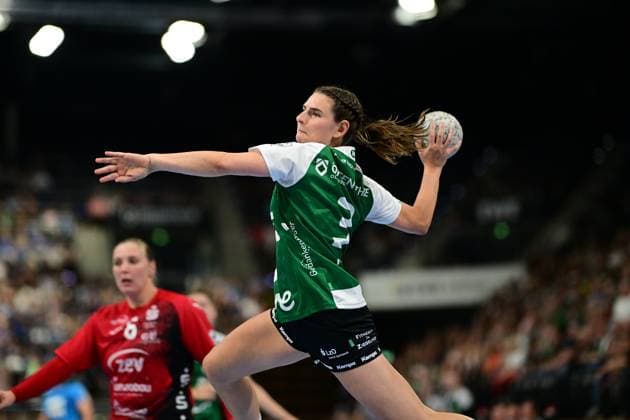 Handball I Women I Season 2025 2026 I 1 HBF I 1 Matchday I VfL Oldenburg BSV Sachsen Zwickau I 30 08 2025 Lana Teiken 3, VfL Oldenburg Oldenburg EWE Arena Niedersachsen Germany Copyright: xLobeca FelixxSchlikisx