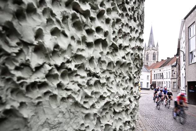 Riders pictured in action during the road race at the UCI Para-cycling Road World Championships, Sunday 31 August 2025, in Ronse. The UCI Para-Cycling Road World Championships take place from 28 to 31 Augustus in Ronse. JASPERxJACOBS  x132918339x
