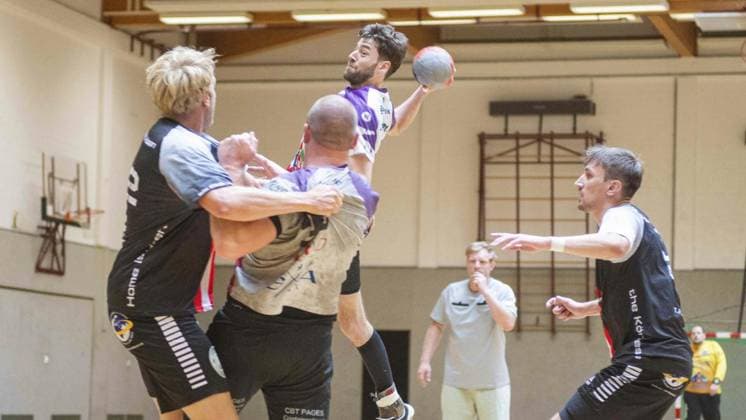 Handball test match HSG Hiesfeld Aldenrade Unitas Haan FOR EDITORIAL PURPOSES ONLY p HSG Hiesfeld Aldenrade and Unitas Haan will meet in a handball test match on Sunday, 31 August 2025, in Dinslaken, Germany NRW Dinslaken Copyright ChristianxCreon Copyright: ChristianxCreon doc826rjfvxloplh60sfth ,EDITORIAL USE ONLY Copyright: ChristianxCreon