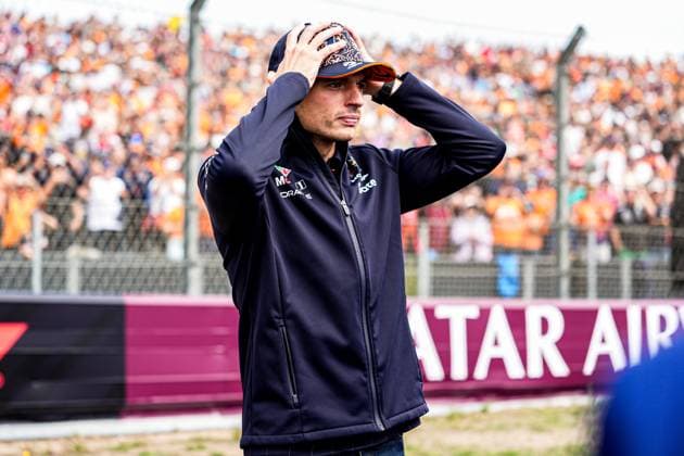 2025-08-31 F1 - Heineken Dutch GP - Grand Prix Drivers Parade ZANDVOORT, NETHERLANDS - AUGUST 31: Max Verstappen of Red Bull Racing at the Grand Prix Drivers Parade during F1 - Heineken Dutch GP on August 31, 2025 in Zandvoort, Netherlands. Zandvoort Netherlands Content not available for redistribution in The Netherlands directly or indirectly through any third parties. Copyright: xAndrexWeeningx