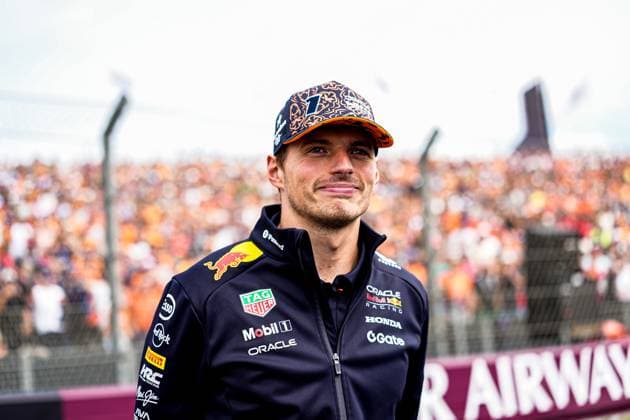 2025-08-31 F1 - Heineken Dutch GP - Grand Prix Drivers Parade ZANDVOORT, NETHERLANDS - AUGUST 31: Max Verstappen of Red Bull Racing at the Grand Prix Drivers Parade during F1 - Heineken Dutch GP on August 31, 2025 in Zandvoort, Netherlands. Zandvoort Netherlands Content not available for redistribution in The Netherlands directly or indirectly through any third parties. Copyright: xAndrexWeeningx