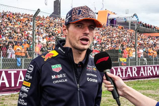 2025-08-31 F1 - Heineken Dutch GP - Grand Prix Drivers Parade ZANDVOORT, NETHERLANDS - AUGUST 31: Max Verstappen of Red Bull Racing at the Grand Prix Drivers Parade during F1 - Heineken Dutch GP on August 31, 2025 in Zandvoort, Netherlands. Zandvoort Netherlands Content not available for redistribution in The Netherlands directly or indirectly through any third parties. Copyright: xAndrexWeeningx
