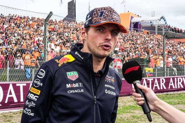2025-08-31 F1 - Heineken Dutch GP - Grand Prix Drivers Parade ZANDVOORT, NETHERLANDS - AUGUST 31: Max Verstappen of Red Bull Racing at the Grand Prix Drivers Parade during F1 - Heineken Dutch GP on August 31, 2025 in Zandvoort, Netherlands. Zandvoort Netherlands Content not available for redistribution in The Netherlands directly or indirectly through any third parties. Copyright: xAndrexWeeningx
