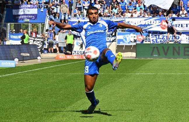 31 08 2025 Soccer Season 2025 2026 2 Soccer Bundesliga 04 Matchday 1 FC Magdeburg FCM SpVgg Greuther Fürth Kleeblatt Sportfoto Zink MeZi xmexzix DFL regulations prohibit any use of photographs as image sequences and or quasi video only for editorial use Rayan Ghrieb 29, 1 FC Magdeburg FCM