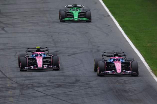 F1 - DUTCH GRAND PRIX 2025 43 COLAPINTO Franco (arg), Alpine F1 Team A525, 10 GASLY Pierre (fra), Alpine F1 Team A525, action during the 2025 Formula 1 Heineken Dutch Grand Prix, 15th round of the 2025 FIA Formula One World Championship, WM, Weltmeisterschaft from August 29 to 31, 2025 on the Zandvoort Circuit, in Zandvoort, Netherlands - ZandvoortNetherlands Copyright: xFLORENTxGOODENx