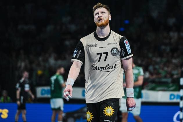 31 08 2025, xlakx, Handball Daikin HBL, Fuechse Berlin Bergischer HC v l Johannes Wasielewski Bergischer HC disappointed, looks disappointed, disappointed Berlin Daniel Lakomski