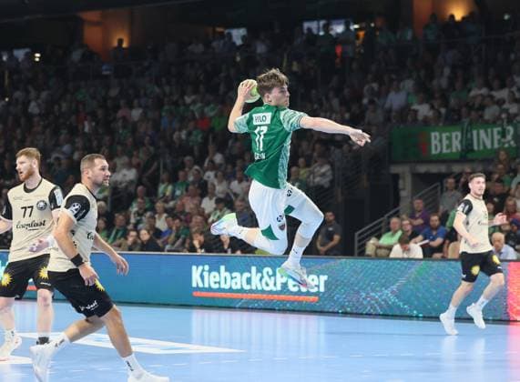 GER HBL Season 2025 2026 FÜCHSE Berlin vs Bergischer HC, 31 08 25, Max Schmeling Halle, Berlin, Nils LICHTLEIN Füchse Berlin 17