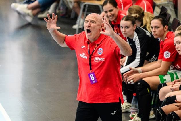 Herbert, Mueller Trainer, Thueringer HC GER, Thuringia, Thueringer HC vs SV Union Halle Neustadt, Alsco Handball Bundesliga Frauen, 1 Handballbundesliga Frauen, Handball, 1 Matchday, Season 2025 2026, Sunday, 3 Copyright: xEibner-Pressefoto MartinxHerbstx EP_MHT
