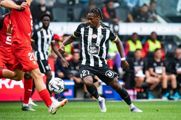 FOOTBALL : SCO Angers vs Stade Rennais - Ligue 1 - JournÃ e 3 - 31 08 2025 Lilian Raolisoa (ANGERS SCO) AngersFrance  Copyright: xBaptistexAutissierx