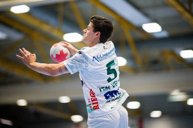 31 08 2025 Handball, 2025 2026, 1 Bundesliga, 1 Matchday, GWD Minden Frisch auf Göppingen Rutger ten Velde Göppingen