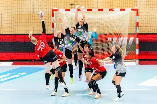 31 08 2025, GER, Handball, Women, Season 2025 2026, Alsco 1 Bl, 1 Matchday, Thueringer HC SV Union Halle Neustadt Wildcats Johanna Reichert Thueringer HC,29 99947 Bad Langensalza Salza Halle Sporthalle Mehrzweckhalle Thüringen Germany