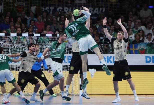 GER HBL Season 2025 2026 FÜCHSE Berlin vs Bergischer HC, 31 08 25, Max Schmeling Halle, Berlin, Lasse Bredekjaer ANDERSSON Füchse Berlin 11