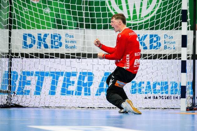 31 08 2025 Handball, 2025 2026, 1 Bundesliga, 1 Matchday, GWD Minden Frisch auf Göppingen Julian Buchele Göppingen
