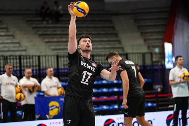 VOLLEY - Internazionali - 2025 FIPAV Cup Men - Turkiye vs Germany YenPhoto by IPA ABACAPRESS.COMzar Murat (TUR) in action during 2025 FPhoto by IPA ABACAPRESS.COMV Cup Men - Turkiye vs Germany, International volleyball match in Turin, Italy, August 31 2025 Turin Italy  Copyright: xIPAxSport ABACAx