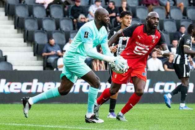 FOOTBALL : SCO Angers vs Stade Rennais - Ligue 1 - JournÃ e 3 - 31 08 2025 HervÃ Koffi (ANGERS SCO) AngersFrance  Copyright: xBaptistexAutissierx