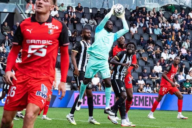 FOOTBALL : SCO Angers vs Stade Rennais - Ligue 1 - JournÃ e 3 - 31 08 2025 HervÃ Koffi (ANGERS SCO) AngersFrance  Copyright: xBaptistexAutissierx