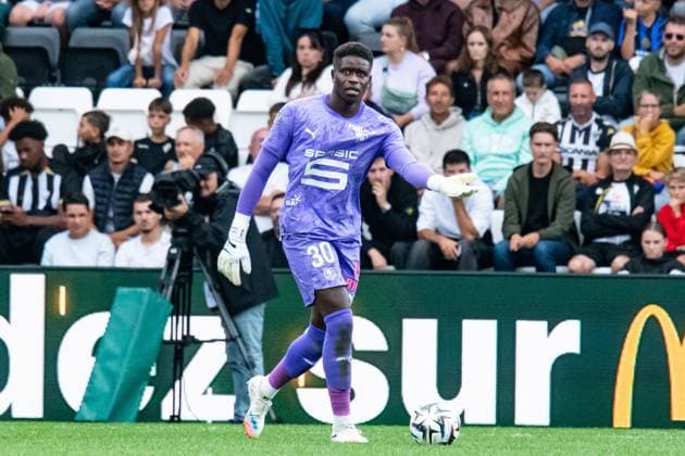 FOOTBALL : SCO Angers vs Stade Rennais - Ligue 1 - JournÃ e 3 - 31 08 2025 Brice Samba (Stade Rennais) AngersFrance  Copyright: xBaptistexAutissierx