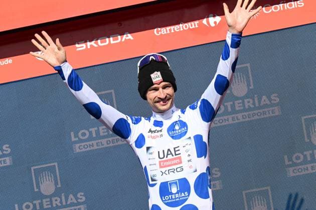 31-08-2025 Vuelta A Espana; Tappa 09 Alfaro - Estacion De Valdezcaray; 2025, Uae Team Emirates - Xrg; Vine, Jai; Estacion De Valdezcaray; 