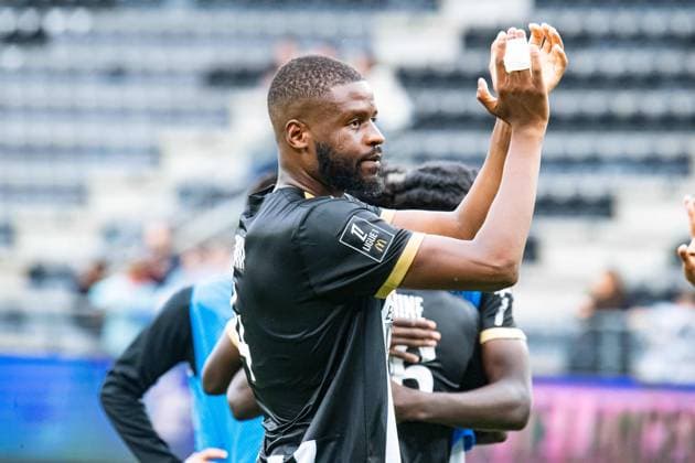 FOOTBALL : SCO Angers vs Stade Rennais - Ligue 1 - JournÃ e 3 - 31 08 2025 Ousmane Camara (ANGERS SCO) AngersFrance  Copyright: xBaptistexAutissierx