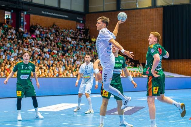 Handball, EL Quali, TSV Hannover-Burgdorf - HC Alkaloid