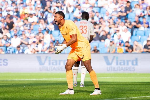 FOOTBALL : Le Havre vs Nice - Ligue 1 - 31 08 2025 Yehvann Diouf ( 80 - Nice ) reacts during the Ligue 1 match between Havre AC and OGC Nice at Stade Oceane on August 31, 2025 in Le Havre, France. ( Photo by Federico Pestellini PsnewZ ) - Le HavreFrance  Copyright: xFedericoxPestellinix