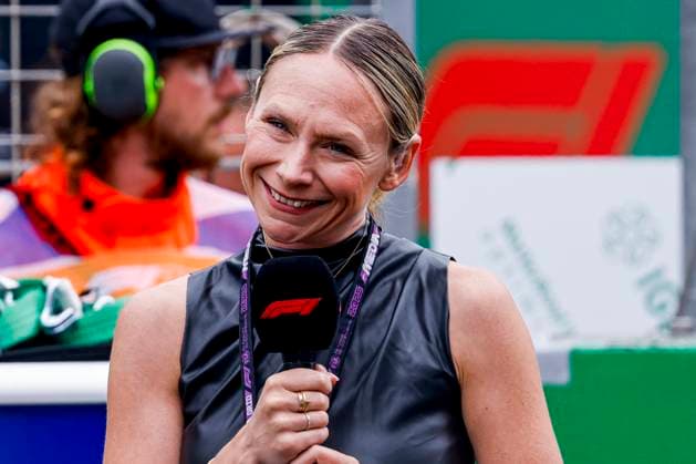 F1TV Presenter Ruth Buscombe of the United Kingdom looks on during the Formula 1 Heineken Dutch Grand Prix 2025 on Day 3 at Circuit Zandvoort on August 31, 2025 in Zandvoort, Netherlands Photo by Marcel ter Bals DeFodi Images