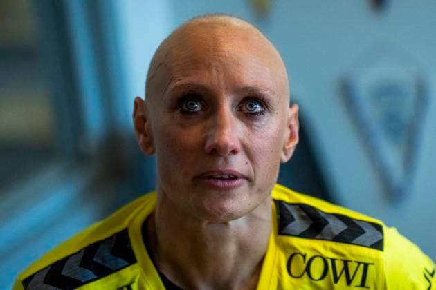 REMA 1000 League for Women 2025 2026 Oppsal Sola Oslo 20250831 Camilla Herrem meets the press after the elite series handball match between Oppsal and Sola in Oppsal Arena Photo Fredrik Varfjell NTB Oslo Norway EDITORIAL USE ONLY RESTRICTED USE FOR BETTING COMPANIES  Copyright: xx