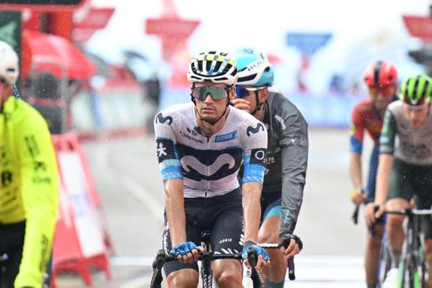 31-08-2025 Vuelta A Espana; Tappa 09 Alfaro - Estacion De Valdezcaray; 2025, Movistar; Romo, Javier; Estacion De Valdezcaray; 
