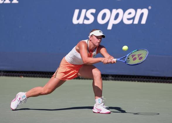 Eva Bennemann GER , Girls Singles, Girls SinglesUS Open Championships 2023, USTA Billie Jean King National Tennis Center, Flushing Meadows, New York, USA Copyright: xJuergenxHasenkopfx