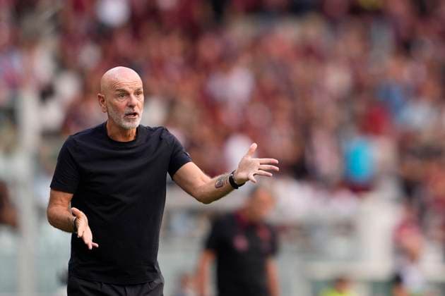 FiorentinaÕs Stefano Pioli during the Serie A soccer match between Torino Fc and Fiorentina at the Stadio Olimpico Grande Torino in Turin, north west Italy - August 31, 2025. - Soccer  Copyright: xFabioxFerrari LaPressex