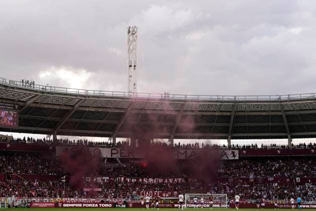 general view during the Serie A soccer match between Torino Fc and Fiorentina at the Stadio Olimpico Grande Torino in Turin, north west Italy - August 31, 2025. - Soccer  Copyright: xFabioxFerrari LaPressex