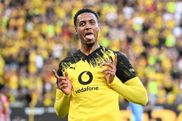 Football, Borussia Dortmund extends Felix Nmechas contract until 2030 - Stock photos