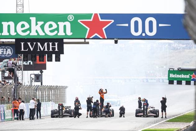 F1 - DUTCH GRAND PRIX 2025 PIASTRI Oscar (aus), McLaren F1 Team MCL39, portrait during the 2025 Formula 1 Heineken Dutch Grand Prix, 15th round of the 2025 FIA Formula One World Championship, WM, Weltmeisterschaft from August 29 to 31, 2025 on the Zandvoort Circuit, in Zandvoort, Netherlands - ZandvoortNetherlands  Copyright: xEricxAlonsox