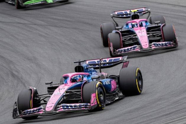 Pierre Gasly 10, BWT Alpine F1 Team,Franco Colapinto 43, BWT Alpine F1 Team, Race, Dutch Grand Prix, Motorsport, Men, Formula 1, 31 08 2025 Zandvoort Netherlands Netherlands Copyright: xkolbert-press MartinxWdziecznyx