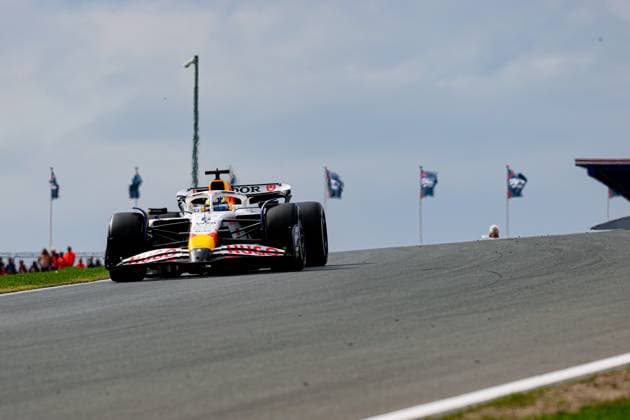 Isaac Hadjar (FRA) Visa Cash App RB F1 Team during Friday, day2, of Formula 1 Heineken Dutch Grand Prix 2025, Zandvoort, The Nederlands, from Aug 28th to 31th - Round 15 of 24 of 2025 F1 World Championship, WM, Weltmeisterschaft  Copyright: xAlessioxDexMarco IPAxSportx xipa-agency.netx xx IPA_63785874 IPA_Agency_IPA63785874
