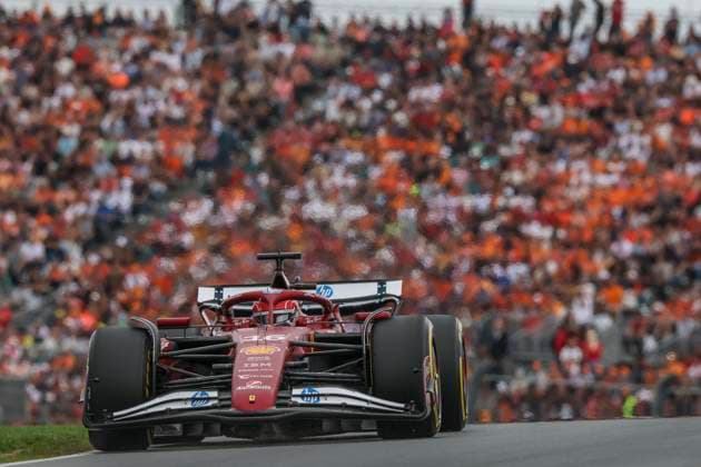 F1 Grand Prix of Netherlands Charles Leclerc of Monaco drives the (16) Scuderia Ferrari SF-25 during the Formula 1 Heineken Dutch Grand Prix at Circuit Zandvoort in Zandvoort, Netherlands, on August 31, 2025 Zandvoort Netherlands  Copyright: xPiotrxZajacx originalFilename:zajac-formula1250831_npeYf.jpg