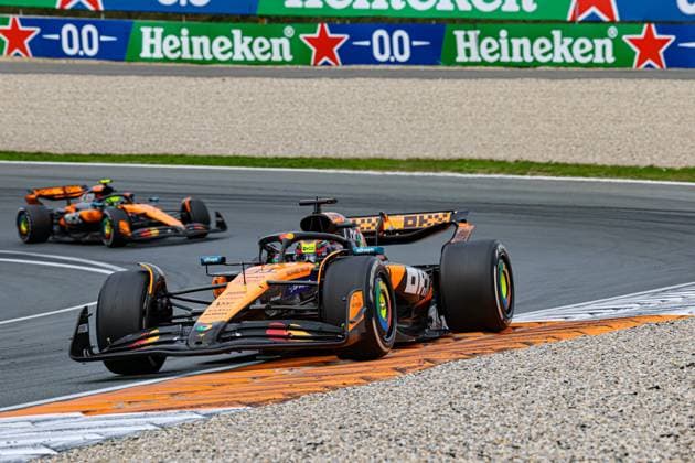 Oscar Piastri (AUS) - McLaren Formula 1 Team - McLaren MCL39 - Mercedes during Friday, day2, of Formula 1 Heineken Dutch Grand Prix 2025, Zandvoort, The Nederlands, from Aug 28th to 31th - Round 15 of 24 of 2025 F1 World Championship, WM, Weltmeisterschaft  Copyright: xAlessioxDexMarco IPAxSportx xipa-agency.netx xx IPA_63786279 IPA_Agency_IPA63786279