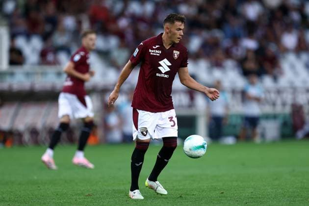 Torino Fc - ACF Fiorentina Kristjan Asllani of Torino Fc in action during the Serie A match beetween Torino Fc and ACF Fiorentina at Stadio Olimpico on August 31, 2025 in Turin, Italy . Torino Stadio Olimpico Italy Copyright: xMarcoxCanonierox