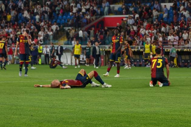 Serie A, Day 2, 31-08-2023, Genova, Stadio Ferraris, Genoa - Juventus, in the photo: delusion Genoa  Copyright: xGabrielexSiri IPAxSportx xipa-agency.netx xx IPA_63786682 IPA_Agency_IPA63786682