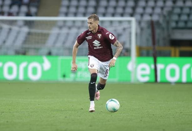 Ivan Ilic of Torino FC during the Italian Serie A, 2025 26 season, football match between Torino FC and ACF Fiorentina on 31 August 2025 at Stadio Olimpico Grande Torino, Turin, Italy. Photo Nderim Kaceli  Copyright: xNderimxKaceli IPAxSportx xipa-agency.netx xx IPA_63787033 IPA_Agency_IPA63787033