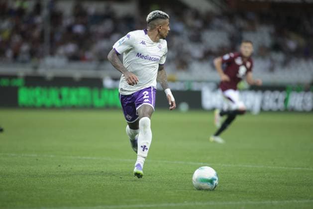 Dodo of ACF Fiorentina during the Italian Serie A, 2025 26 season, football match between Torino FC and ACF Fiorentina on 31 August 2025 at Stadio Olimpico Grande Torino, Turin, Italy. Photo Nderim Kaceli  Copyright: xNderimxKaceli IPAxSportx xipa-agency.netx xx IPA_63787061 IPA_Agency_IPA63787061