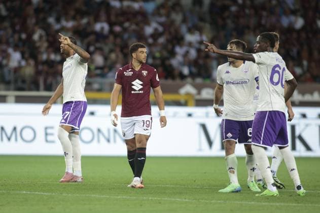 Che Adams of Torino FC during the Italian Serie A, 2025 26 season, football match between Torino FC and ACF Fiorentina on 31 August 2025 at Stadio Olimpico Grande Torino, Turin, Italy. Photo Nderim Kaceli  Copyright: xNderimxKaceli IPAxSportx xipa-agency.netx xx IPA_63787088 IPA_Agency_IPA63787088
