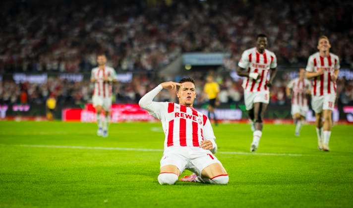 Cologne, Germany 31st Aug 2025 Goal celebration Said El Mala Köln 1 FC Köln SC Freiburg 31 08 2025