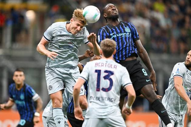 FC Internazionale v Udinese Calcio - Serie A Marcus Thuram of FC Inter is in action during the Italian Serie A football match between Inter FC Internazionale and Udinese Calcio at Giuseppe Meazza San Siro Stadium in Milan, Italy, on August 31, 2025. Milano Italy  Copyright: xTizianoxBallabiox originalFilename:ballabio-interfci250831_npDXp.jpg